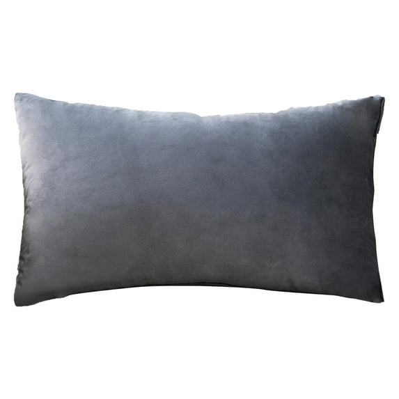 Clearance!FNGZ Pillow Case Super Soft Rectangular Velvet Pillowcase Solid Color Lumbar Pillow Pillowcase