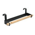 thumbnail image 1 of Clearance! FNGZ Rack Adhesive Paper Towel Holder Under Cabinet for Kitchen Bathroom Black, 1 of 4