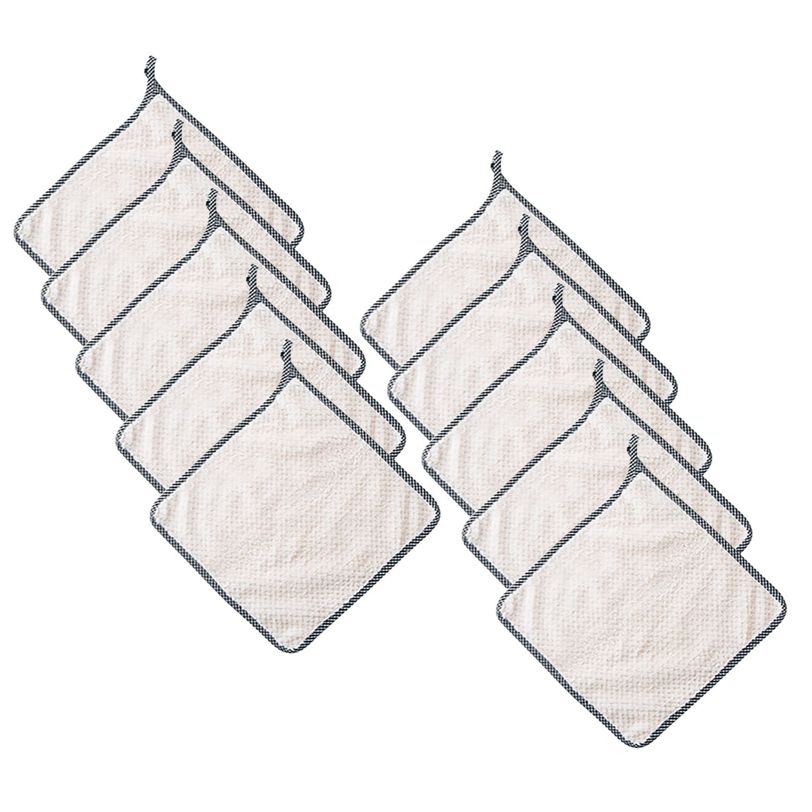 Clearance！FNGZ Rag 10Pc Non-Stick Oil Hand Towel Rags Can Be Hung Rags ...