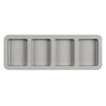 thumbnail image 1 of Clearance! FNGZ Silicone Soap Mold Diy 4 Grid Silicone Soap Mold Handmade Soap Making Square Moulds Tool, 1 of 5