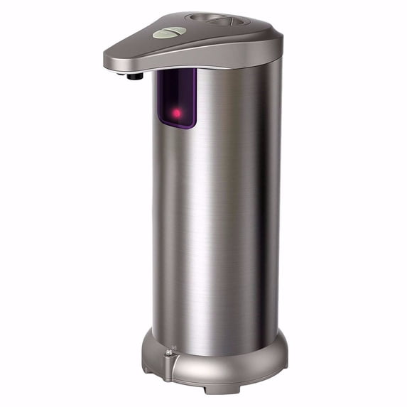 Clearance!FNGZ Soap Dispenser Hands Touchless Stainless Steel Automatic Soap Dispenser Motion Sensor