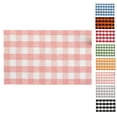 thumbnail image 1 of Clearance Fall Buffalo Plaid Doormat, Non Slip Bath Rug, Fall Decor Indoor Outdoor for Front Door Porch, Fall Thanksgiving Gift (Pink), 1 of 10