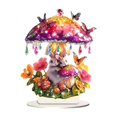 thumbnail image 1 of Clearance Fall Decorations for Home! Toyeng Easter Bunny Tabletop Decor Colored Under a Pair of 2D Spring Interior Logo Decor Home Decor for Easter Tabletop Easter Decor Desktop Desktop Ornament, 1 of 9