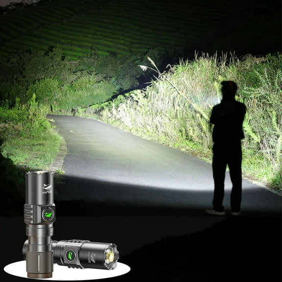Clearance! Fanshiluo Flashlights-LED Flashlight,1000 Lumens Super Bright Flashlight,Zoomable,Rechargeable Flashlight With 4 Modes,,Powerful Handheld Flashlight