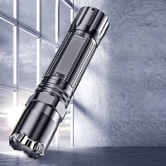 Clearance! Fanshiluo Flashlights-LED Flashlight 10000 Lumens Super Bright Flashlight Zoomable Rechargeable Flashlight With 4 Modes Powerful Handheld Flashlight