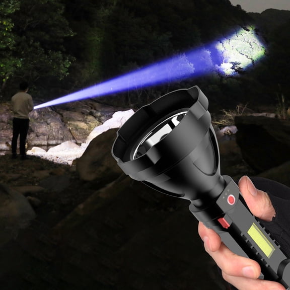 Clearance! Fanshiluo Flashlights-Outdoor Flashlights - High Brightness Torch With 1000 Lumens,5 Modes,And IP65 Rating