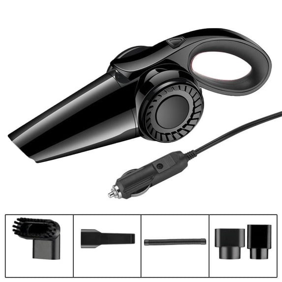 Clearance! Fanshiluo Home And Car Dual Purpose Dry And Wet Handheld Car Mounted Vacuum Cleaner With Lights,High-power Car Vacuum Cleaner,Car