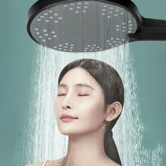Clearance! Fanshiluo Shower Head - High-Pressure Handheld Showerhead With Carbon Filter - Hard Water Softener Filtered Shower Head,High Pressure 5 Spray Modes Handheld Shower Head