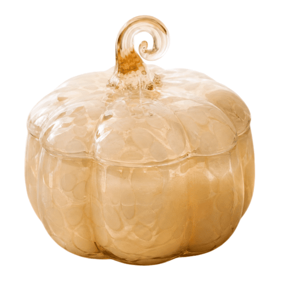 Clearance Farm apples Pumpkin Scented 3 Wick Confetti Figural Pumpkin Jar Candle 18 oz, Pumpkin Shaped Candle, Pumpkin Spice Scented Candle for Thanksgiving Christmas Fall Home Decor
