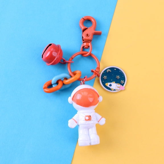 Clearance! Fashion Astronaut Color Keychain Keyring Alloy for A String of Pendants