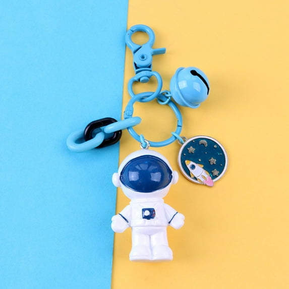 Clearance! Fashion Astronaut Color Keychain Keyring Alloy for A String of Pendants