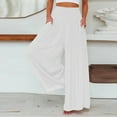 thumbnail image 1 of Tbopshirt Fashion Ladys High Waisted Pants Fashion Women's Spring/Summer Versatile Wide Leg Casual Pants, 1 of 1