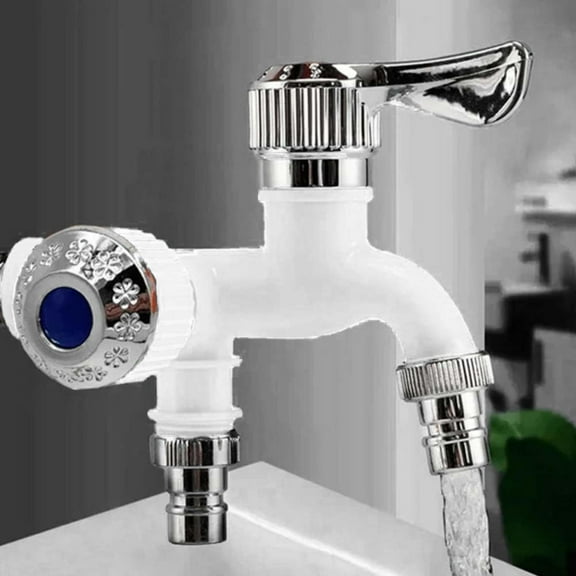 Clearance Faucet Hardware under $5,Outdoor Antifreeze 2 Way Faucet Du Al Quick Opening Multifunctional Faucet 2 Way Faucet Separator Un Iversal Du Al Faucet Separator For Easy Water Management