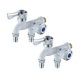 thumbnail image 1 of Clearance Faucet Hardware under $7,Outdoor Antifreeze 2 Way Faucet Du Al Quick Opening Multifunctional Faucet 2 Way Faucet Separator Un Iversal Du Al Faucet Separator For Easy Water Management, 1 of 7
