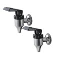 thumbnail image 1 of Clearance Faucet Hardware under $8,Beverage Dispenser Replacement Spigot Stainless Steel Polished Finished Water Dispenser Replacement Faucet Compatible With And Other Filter Systems As Well 2PC, 1 of 2