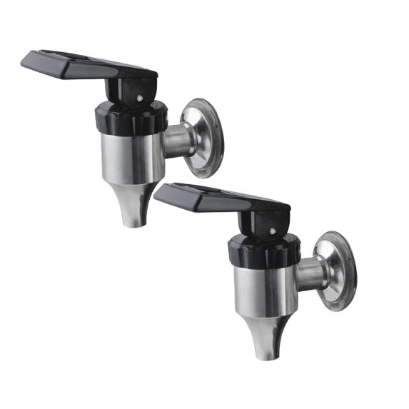 Clearance Faucet Hardware under $8,Beverage Dispenser Replacement Spigot Stainless Steel Polished Finished Water Dispenser Replacement Faucet Compatible With And Other Filter Systems As Well 2PC