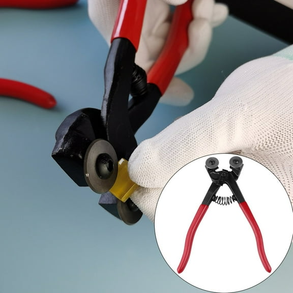 Clearance Faucets under $5,Glass Tile Nippers Heavy Duty Nippers With Carbide Wheels Ceramic Breaking Plier Portable Tile Cutter Pliers Wheeled Tile Nippers Tool For Cutting Glass Ceramic