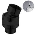 thumbnail image 1 of Clearance Faucets under $5 Shower Connector Ball Joint Shower Head Swivel Ball Adapter Adjustable Shower Arm Extension Bright, 1 of 9