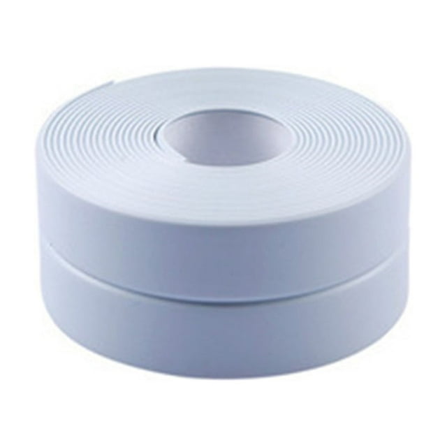 Clearance! Fdelink Adhesive Tape 125.9 Inch PVC Self-Adhesive Kitchen Sink Bathroom Corner Caulking Sealing Tape Blue