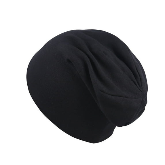 Clearance! Fdelink Baby Hat Baby Boy's Beanie Hats Cotton Skull Caps for Baby Toddlers Kids Little Boys 6-60 Months Women Hat (Black)