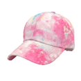 thumbnail image 1 of Clearance! Fdelink Baseball Hat Sun UV Protection Hat Men and Women Casual Summer Printed Adjustable Outdoor Sunshade Visors Baseball Hat Pink, 1 of 3