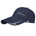 thumbnail image 1 of Clearance! Fdelink Baseball Hat Sun UV Protection Hat Womens Mans Cotton High Quality Embroidered Unisex Baseball Caps Adjustable Navy, 1 of 3