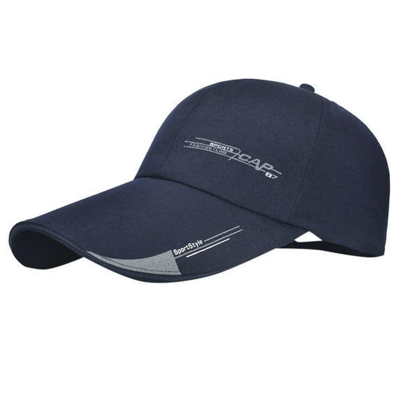 Clearance! Fdelink Baseball Hat Sun UV Protection Hat Womens Mans Cotton High Quality Embroidered Unisex Baseball Caps Adjustable Navy
