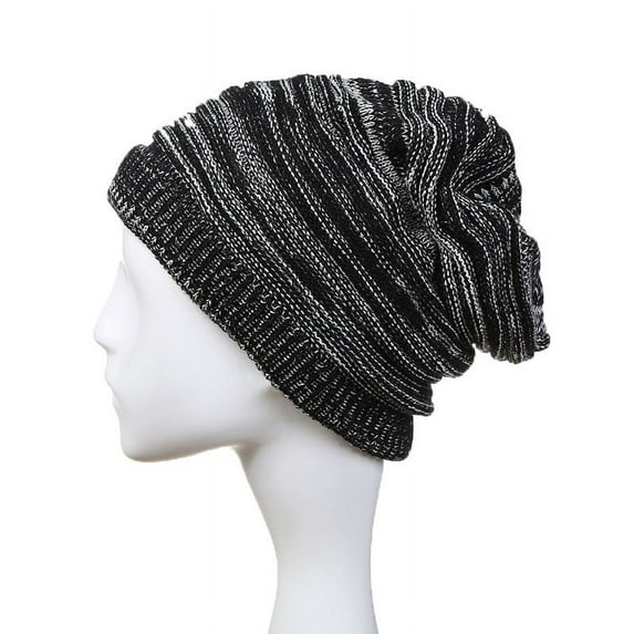 Clearance! Fdelink Beanie Hat Winter Hats Women's Warm Casual Hats Couples Knit Hats Caps Black