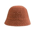 thumbnail image 1 of Clearance! Fdelink Bucket Hat Sun UV Protection Hat Adult Fashion Sunshade Hat Fisherman's Hat Basin Hat Outdoor Bucket Hat Brown, 1 of 3