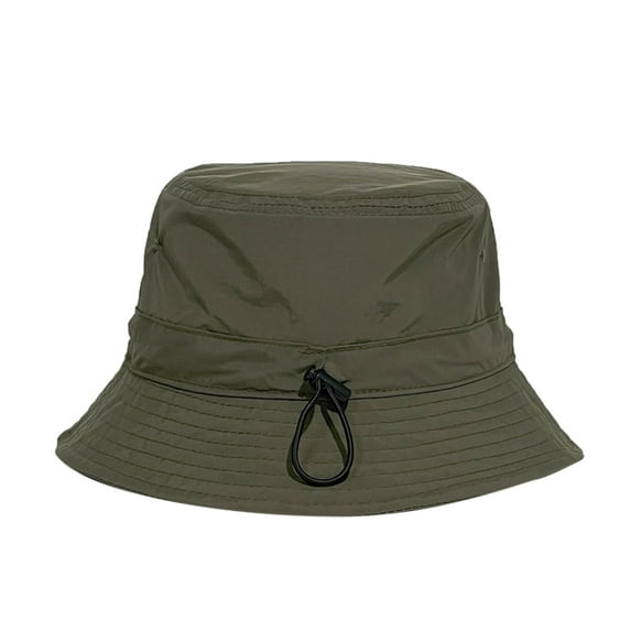 Clearance! Fdelink Bucket Hat Sun UV Protection Hat Mens and Womens Summer Leisure Outdoor Mountaineering Jungle Sun Protection Big Brim Fishermans Hat Sun Hat Hat Army Green