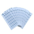 thumbnail image 1 of Clearance! Fdelink Budget Envelope A Set of 12 Budget Envelopes Foreign Trade Budget Cash Envelopes Blue, 1 of 4