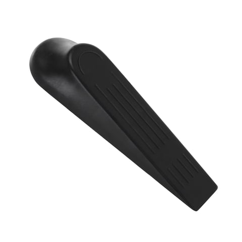 Fdelink Doorstop, Hardware Door Stopper, Rubber Floor Black Hard Door Stoppers Home Wedge Stay Opener Tools & Home Improvement