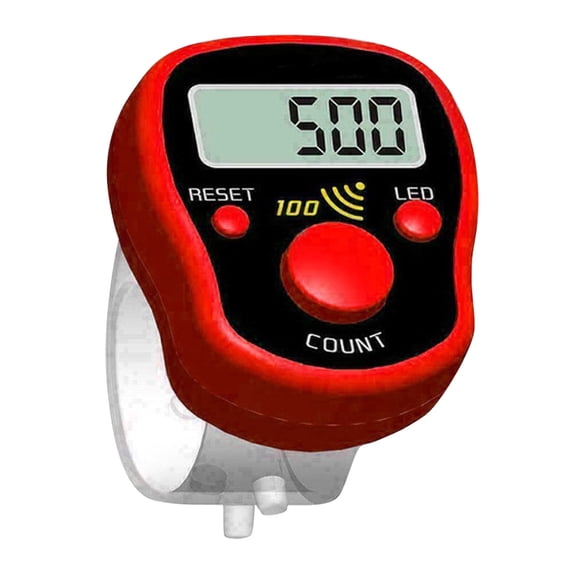 Clearance! Fdelink Electrical Tools Clearance LCD Electronic Digital Counter Digit Marker Color Digital Red