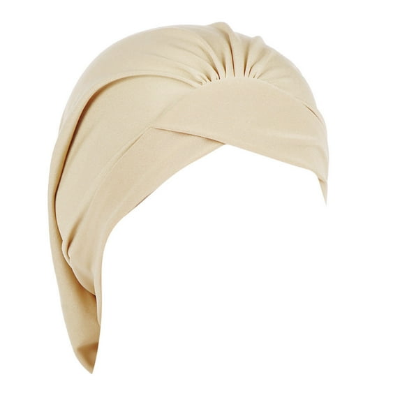 Clearance! Fdelink Fashion Women Solid India Hat Ruffle Cancer Chemo Beanie Turban Wrap Cap, Women Cap (Yellow)