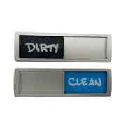 Clearance!Fdelink Instruction Stickers Advanced Dishwasher Magnet Clean and Dirty Sign Indicator for Dishwasher Scratch Frees Easy to Read Solid Slide for Replacing Signs Simple and Convenient Design