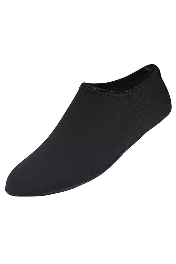 Clearance! Fdelink Men's and Women's Water Socks Barefoot Speed Dry Anti-skid Water Socks Yoga, Diving Socks (Black)