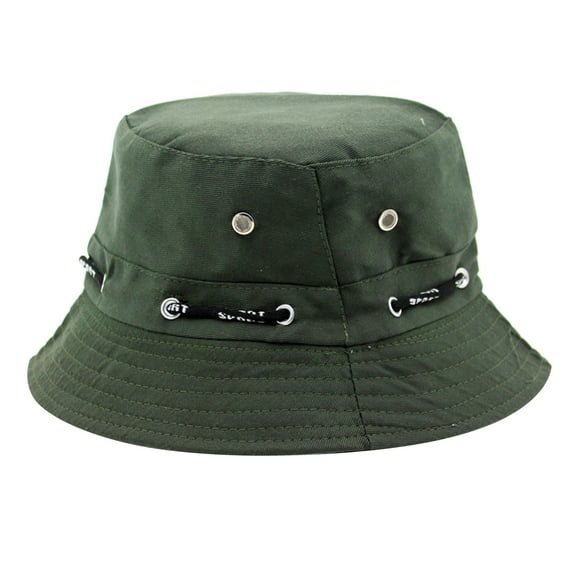 Clearance! Fdelink Mens and Womens Summer Fashion Casual Sun Protection Shade Go Out to Play Fisherman Hat Basin Hat, Adult Hat (Army Green)
