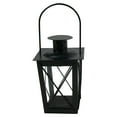 thumbnail image 1 of Clearance! Fdelink Metal Candlestick Hollow Holder Tealight Candlestick Hanging Lantern Vintage Retro Lantern Wrought Black, 1 of 3