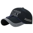 thumbnail image 1 of Clearance! Fdelink Reflective Running Cap a Quick Dry Hat for Men the Flashback 360 Sports Cap, Fashion Hat (Navy), 1 of 1