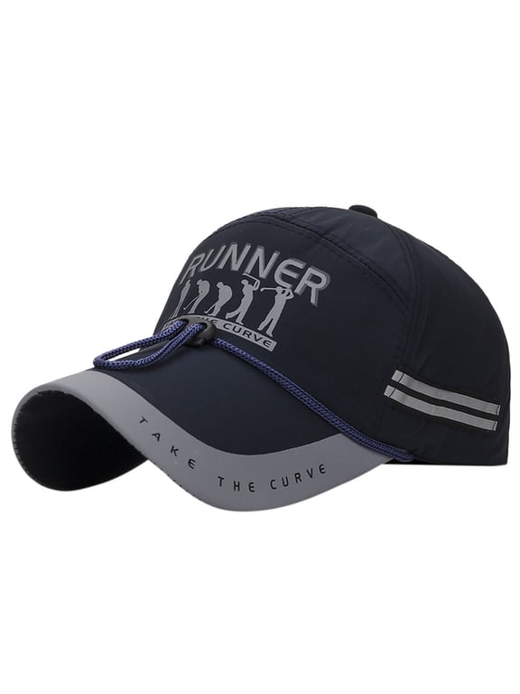 Clearance! Fdelink Reflective Running Cap a Quick Dry Hat for Men the Flashback 360 Sports Cap, Fashion Hat (Navy)