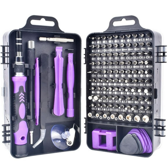 Clearance!Fdelink Screwdriver Clearance Screwdriver Multifunctional Repair Tool Chrome Vanadium Steel Screwdriver Set Purple