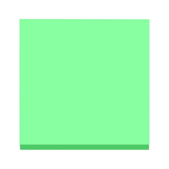 Clearance! Fdelink Sticky Notes 3*3 Feet Tearable and Super Sticky Notes, Bright Colors 100 Sheets Sticky Note Fluorescent Green
