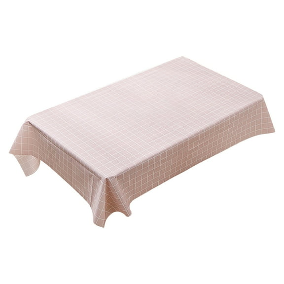 Clearance!Fdelink Table Cloth Clearance Plastic Checkered Tablecloth Red and White Picnic Disposable Table Cover Rectangular Gingham Tablecover for Birthdays Carnivals Parties