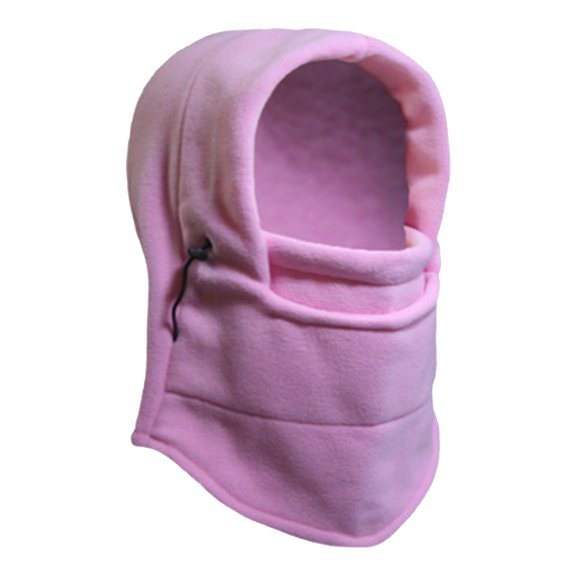 Clearance! Fdelink Trapper Hat Winter Hats Men and Women with the Same Paragraph Outdoor Cycling Running Skiing Thickened Fleece Masked Scarf Protection Face Warm Windproof Hat Pink