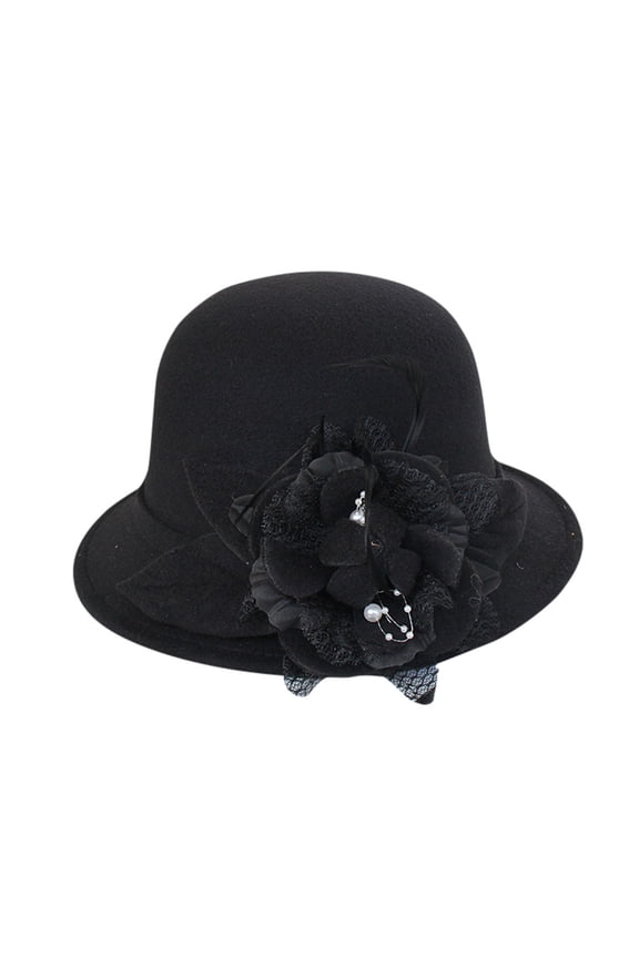 Clearance! Fdelink Women Fashion Beret French Style Painter Hat Cap Vintage Warm Party Top Hat, Fashion Hat (Black)