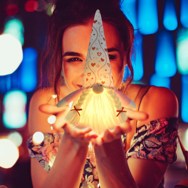 Clearance! Feinib Doll 1Pcs Valentine's Day Gnome Dwarf Doll Decoration