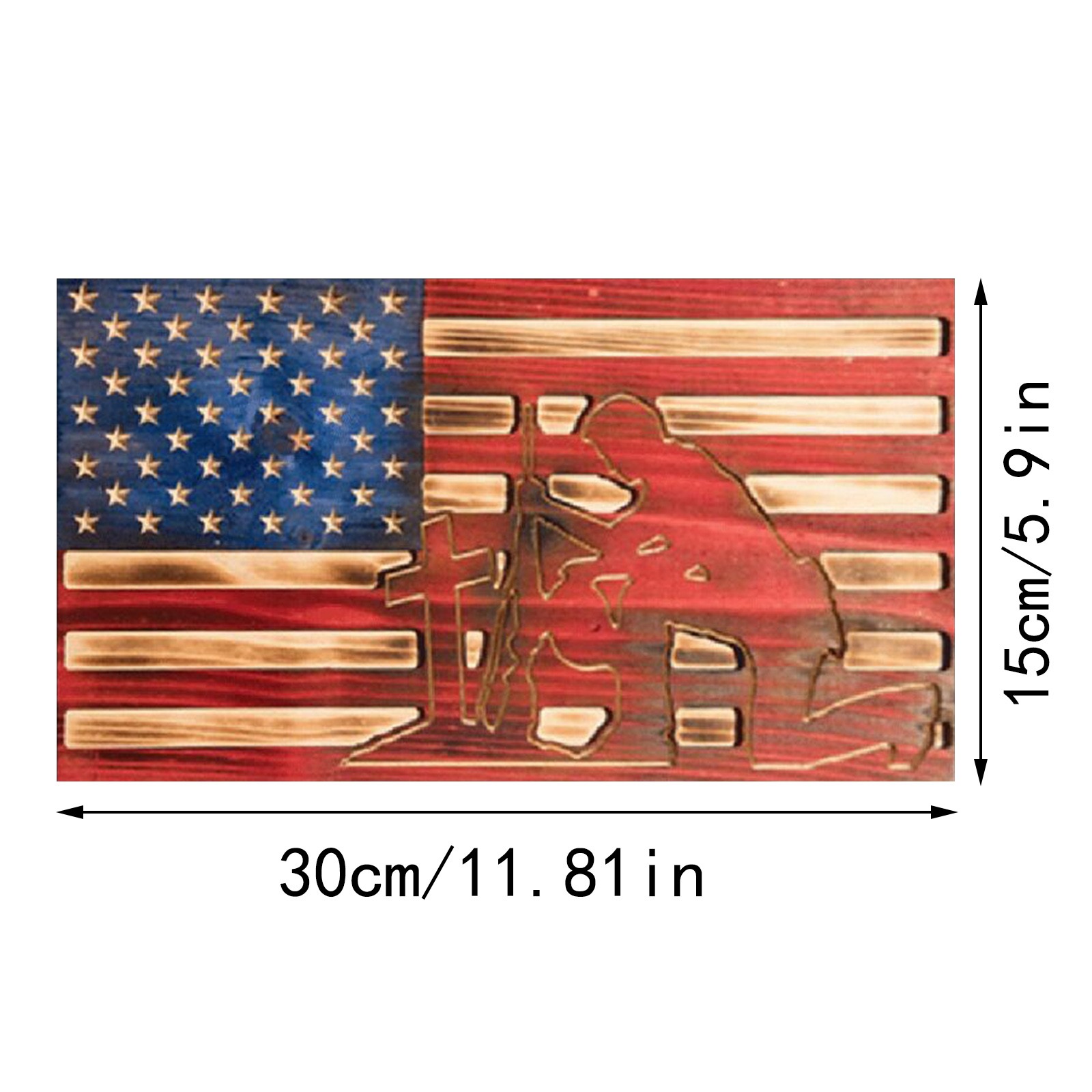 Clearance! Feinib Independence Day Decorative Wall Hanging Independence