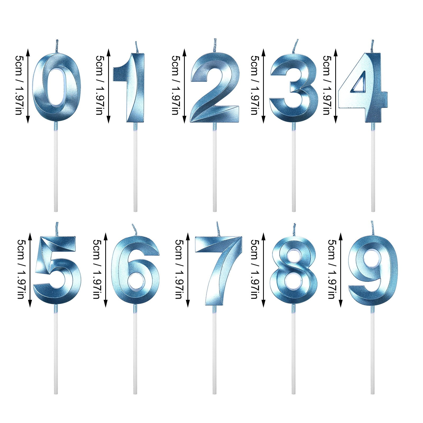 Clearance! Feinib Number Birthday Candle Birthday Candles Extended Big