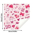 Clearance! Feinib Packaging Paper Valentine's Day Wrapping Paper