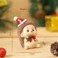 Clearance! Feinib Resin Ornaments Christmas Statue Miniature Snowman